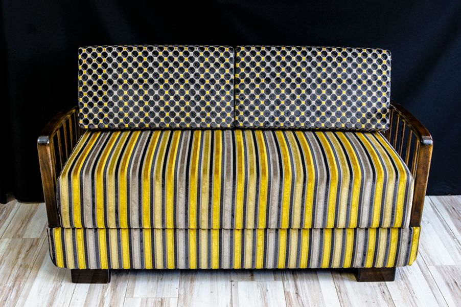 Sofa 60er Jahre, fertig gepolstert